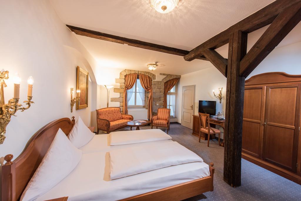 Hotel Goldener Loewe Meissen Extérieur photo