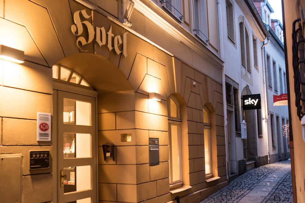 Hotel Goldener Loewe Meissen Extérieur photo